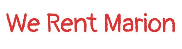 We Rent Marion logo